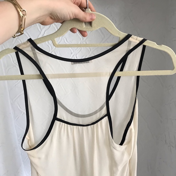 100% silk top by rosalind adams for garconne - Picture 3 of 4